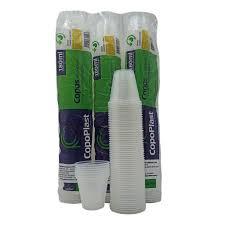 COPO PLASTICO 180 ML COPOPLAST C/100 UNIDADES